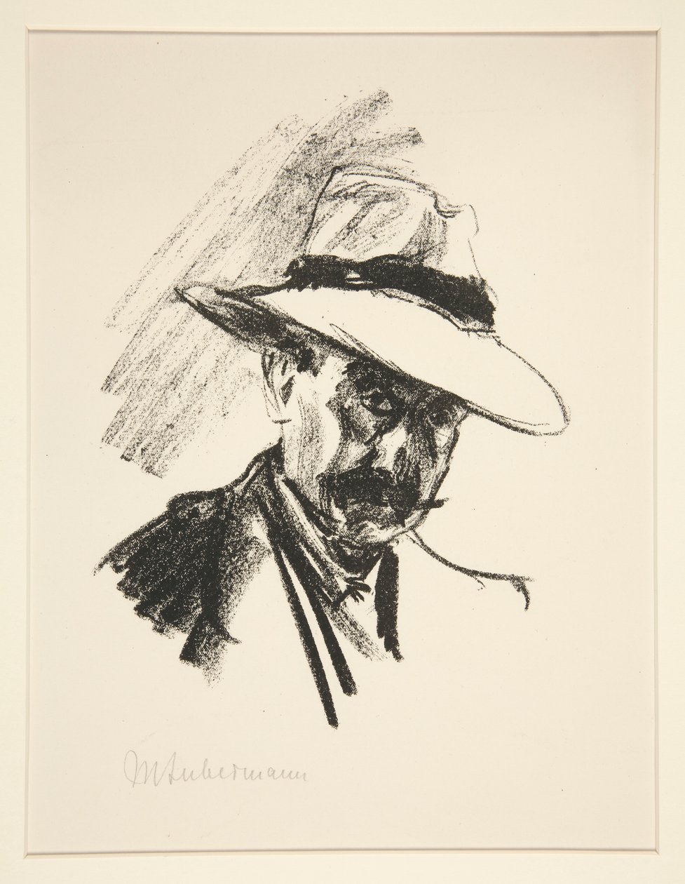 Retrato de Walter Hasenelever de Max Liebermann