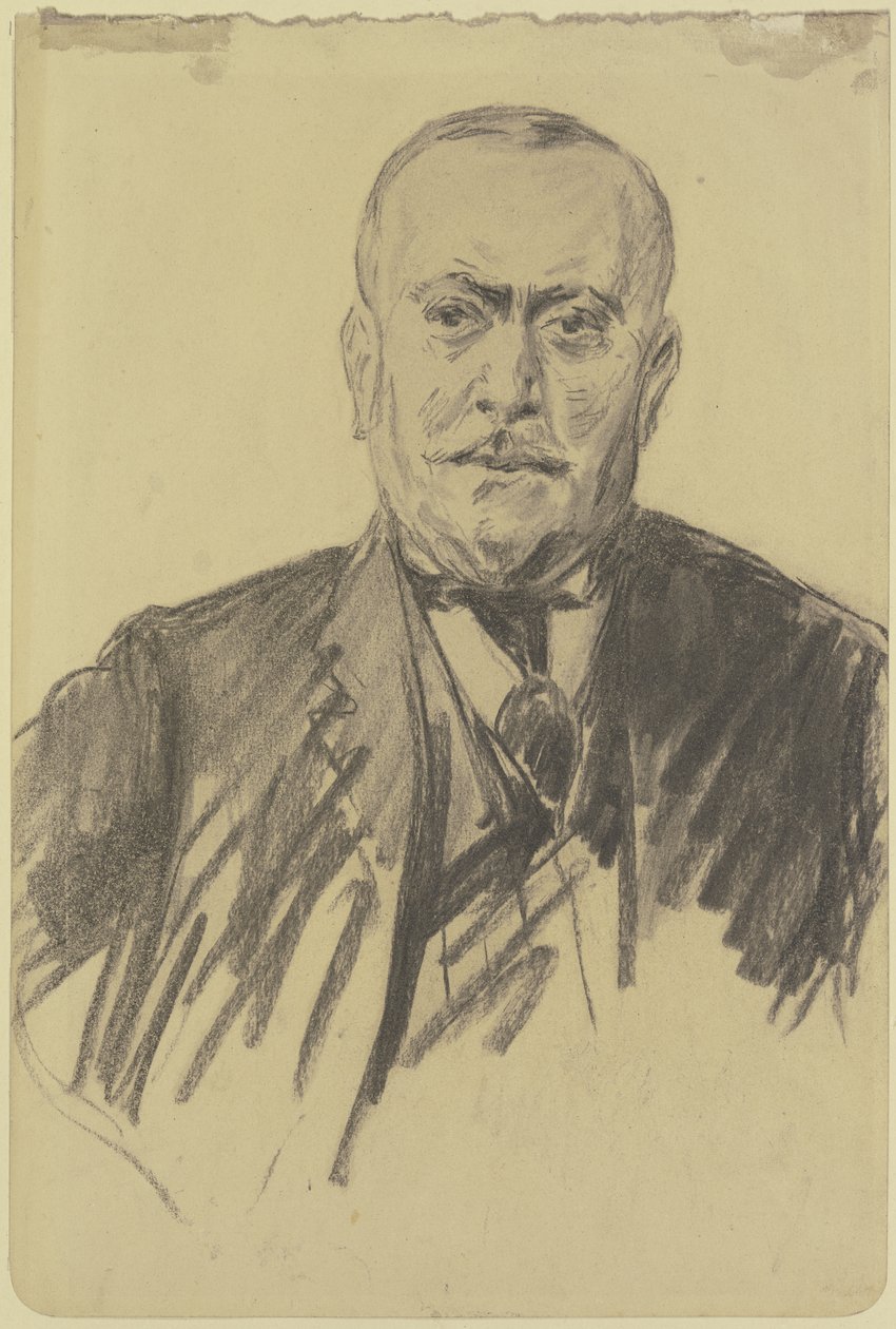 Retrato de um homem de Max Liebermann