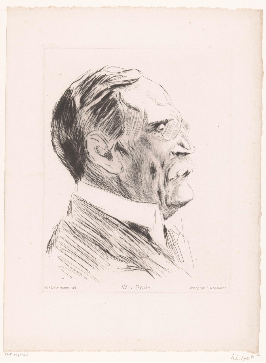 Retrato de Wilhelm von Bode
W.v.Bode (título sobre o objecto) de Max Liebermann