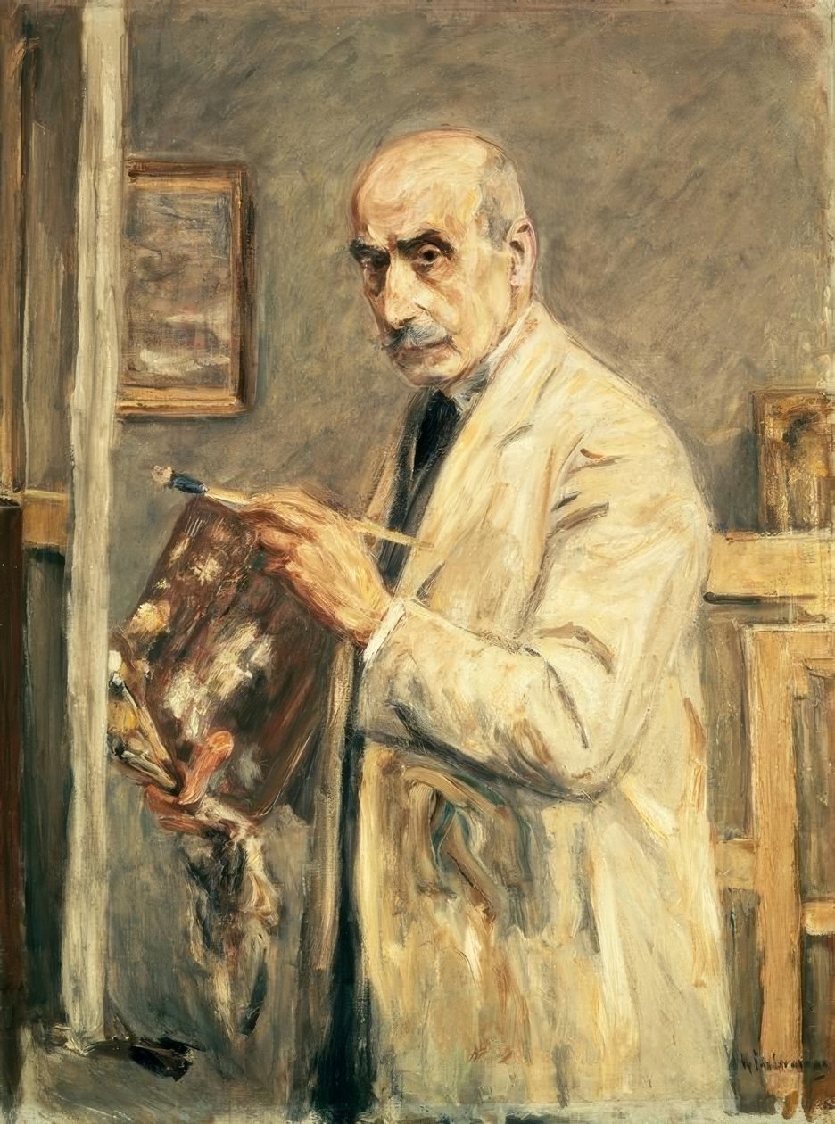 auto-retrato de Max Liebermann
