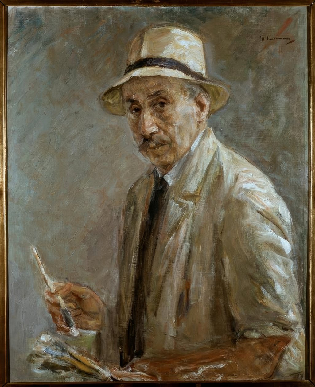 auto-retrato de Max Liebermann