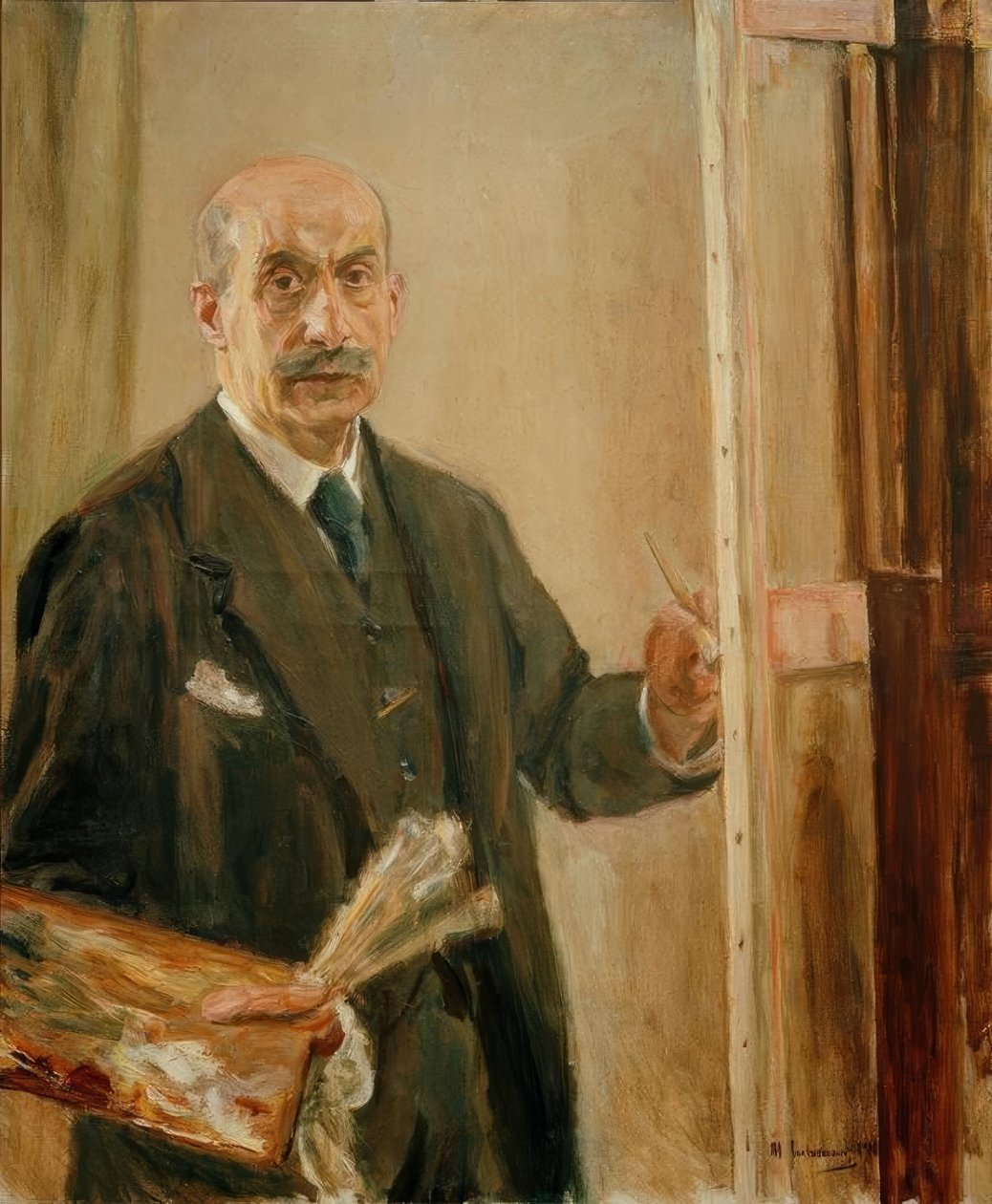 auto-retrato de Max Liebermann