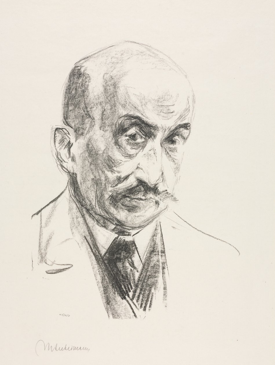 Auto-retrato de Max Liebermann