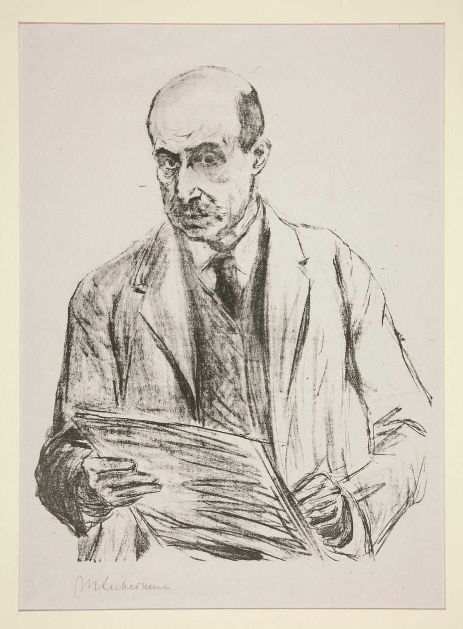 Auto-retrato de Max Liebermann