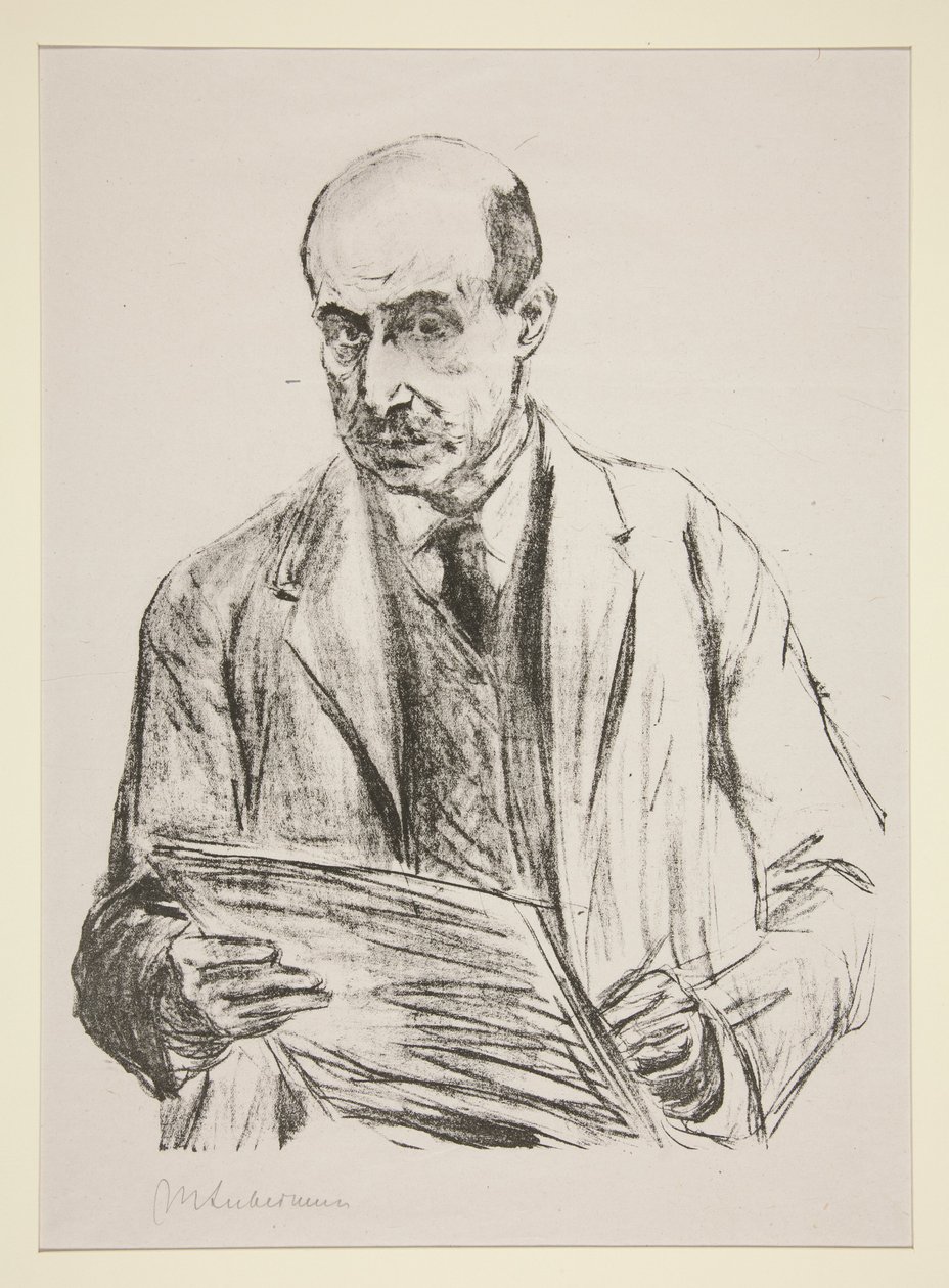 Autorretrato de Max Liebermann