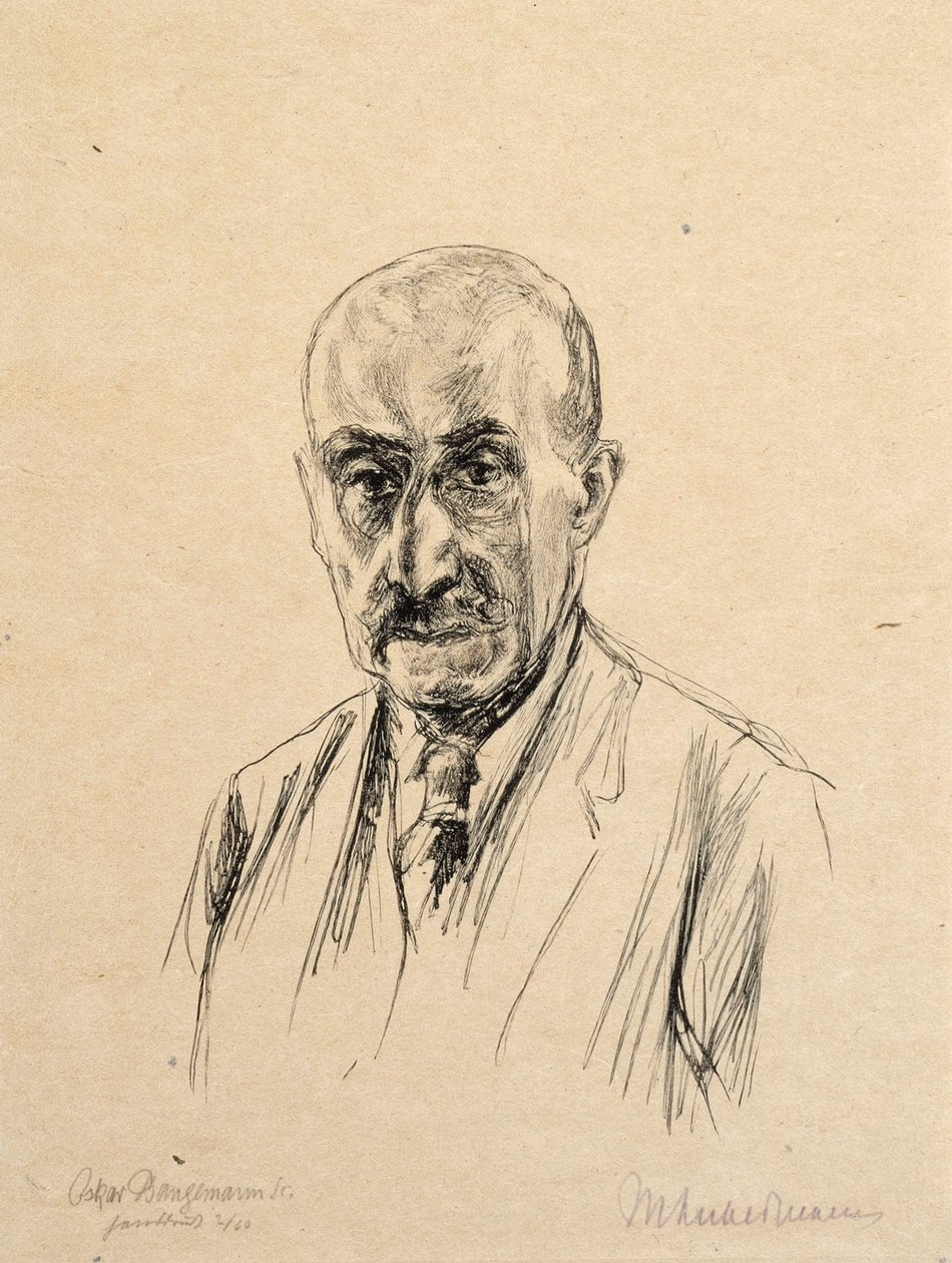 Autorretrato de Max Liebermann