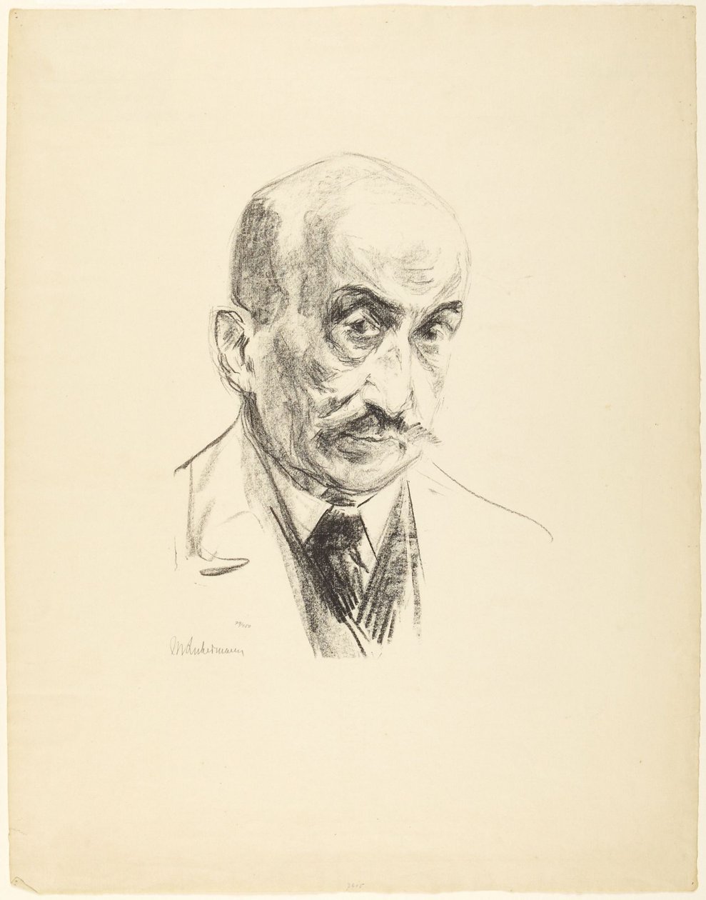Auto-retrato de Max Liebermann