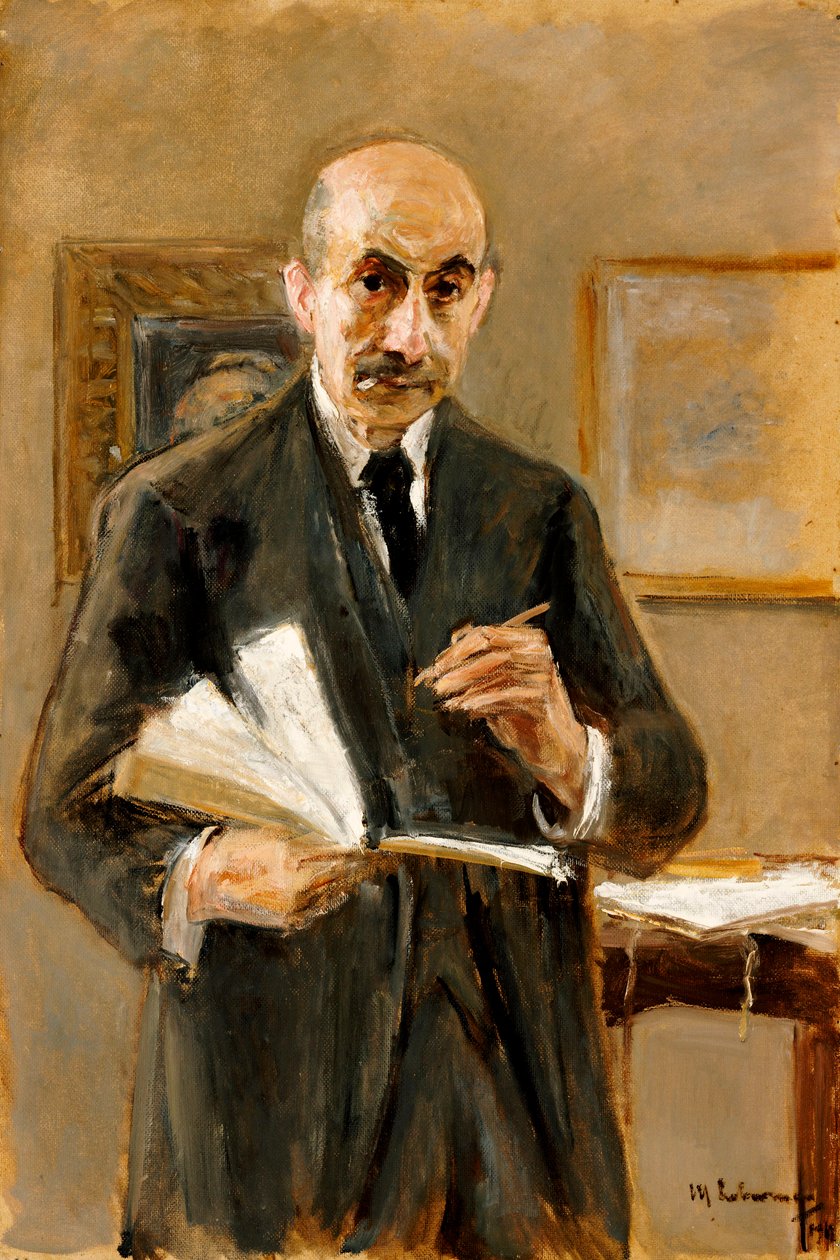Auto-retrato, 1916 de Max Liebermann
