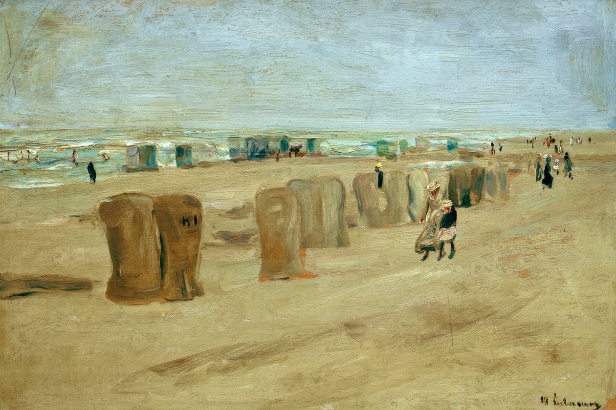 Strandbild em Noordwijk de Max Liebermann