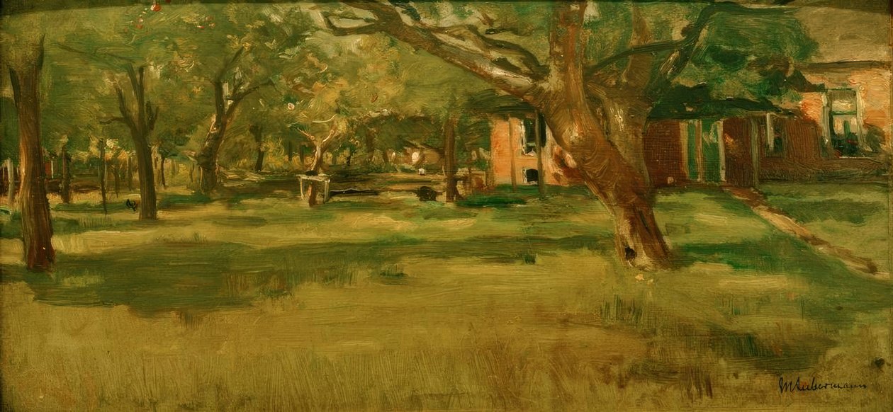 Estudo sobre branqueamento de Max Liebermann