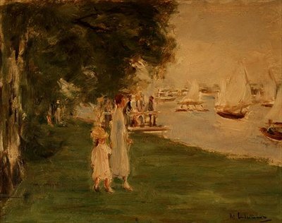A Corrida de Iates de Max Liebermann