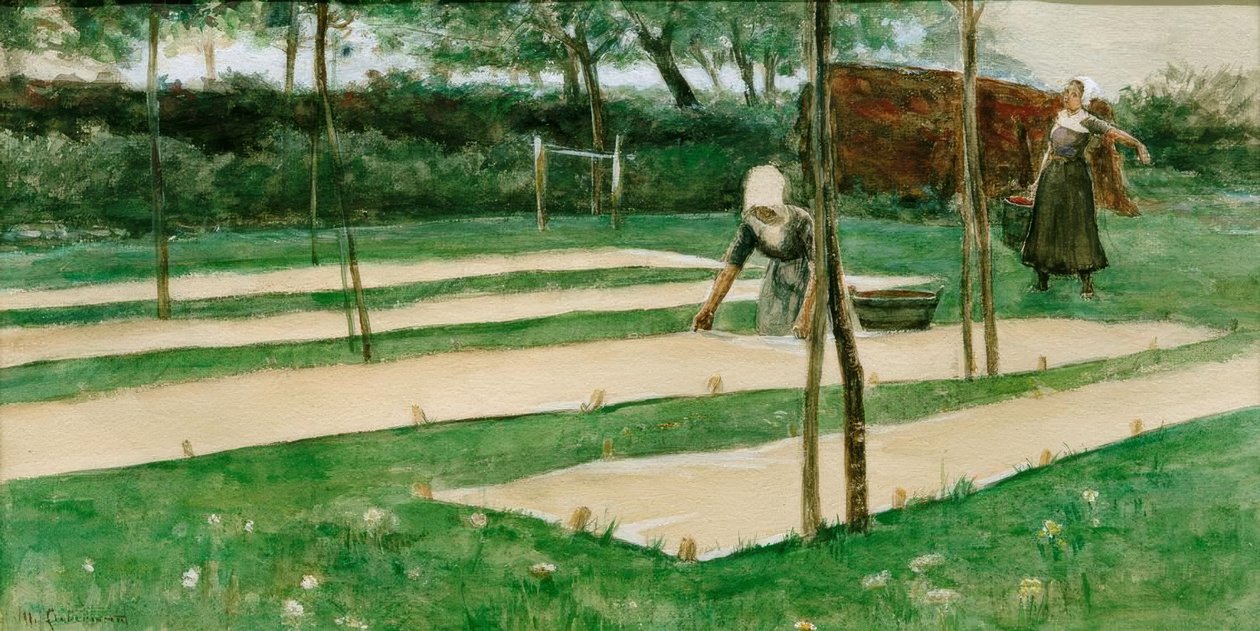 lixívia lavanderia de Max Liebermann