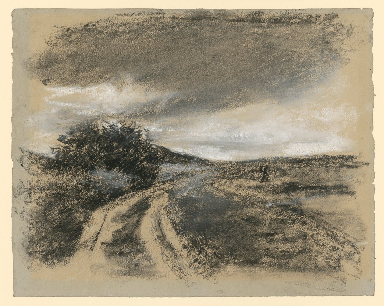Caminho nas dunas de Max Liebermann