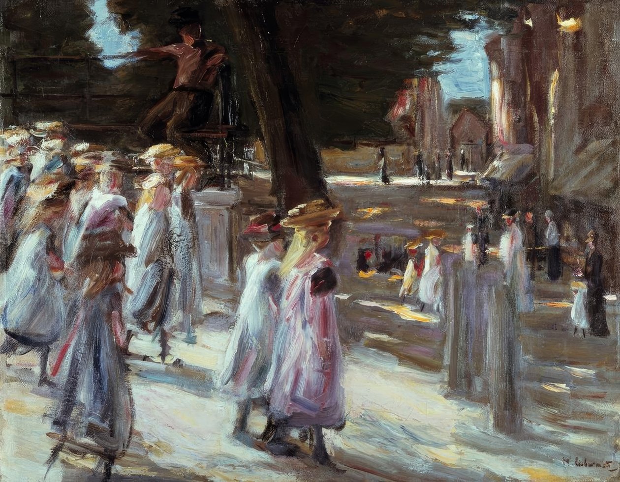 Caminho da escola para Edam de Max Liebermann
