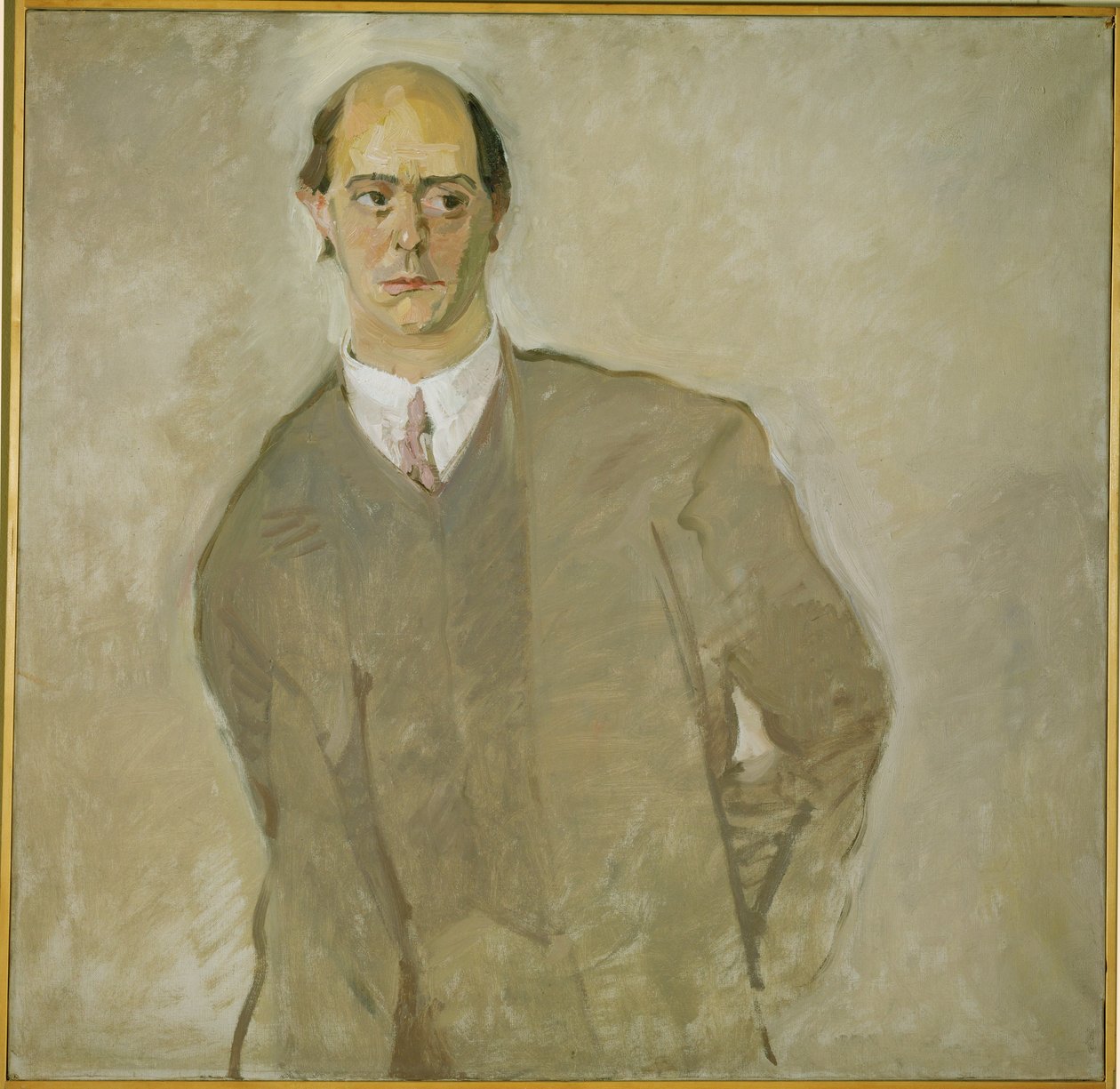 Compositor Arnold Schoenberg (pintura sobre tela) de Max Oppenheimer
