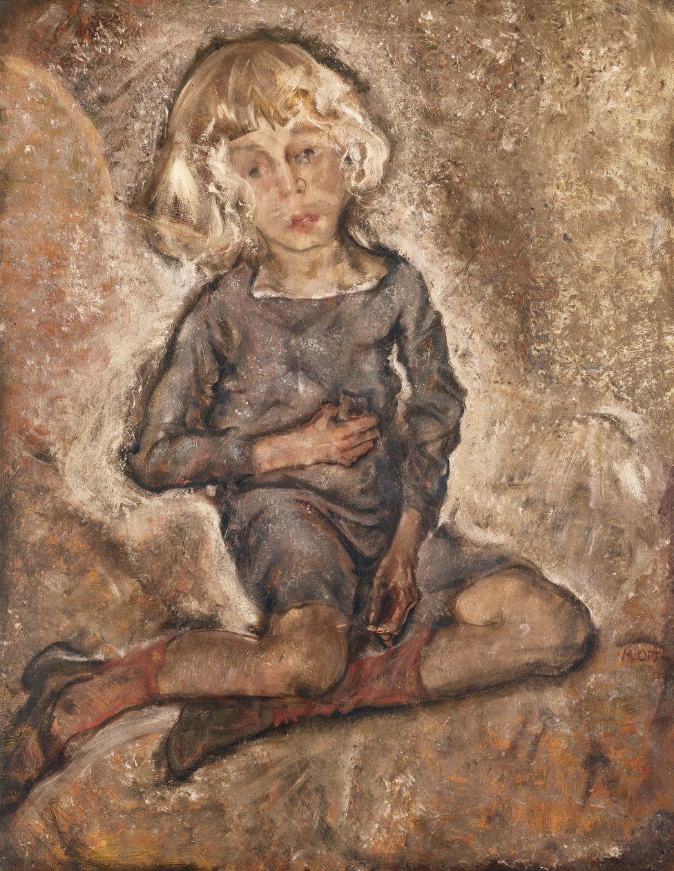 Efígie de Manfred Osthaus; Retrato de Manfred Osthaus de Max Oppenheimer