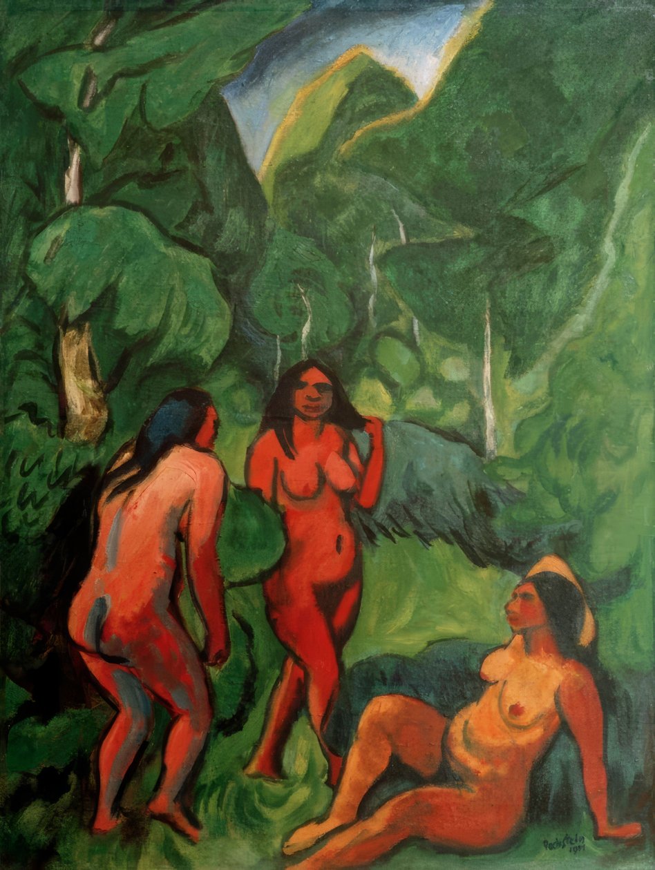 À noite de Max Pechstein