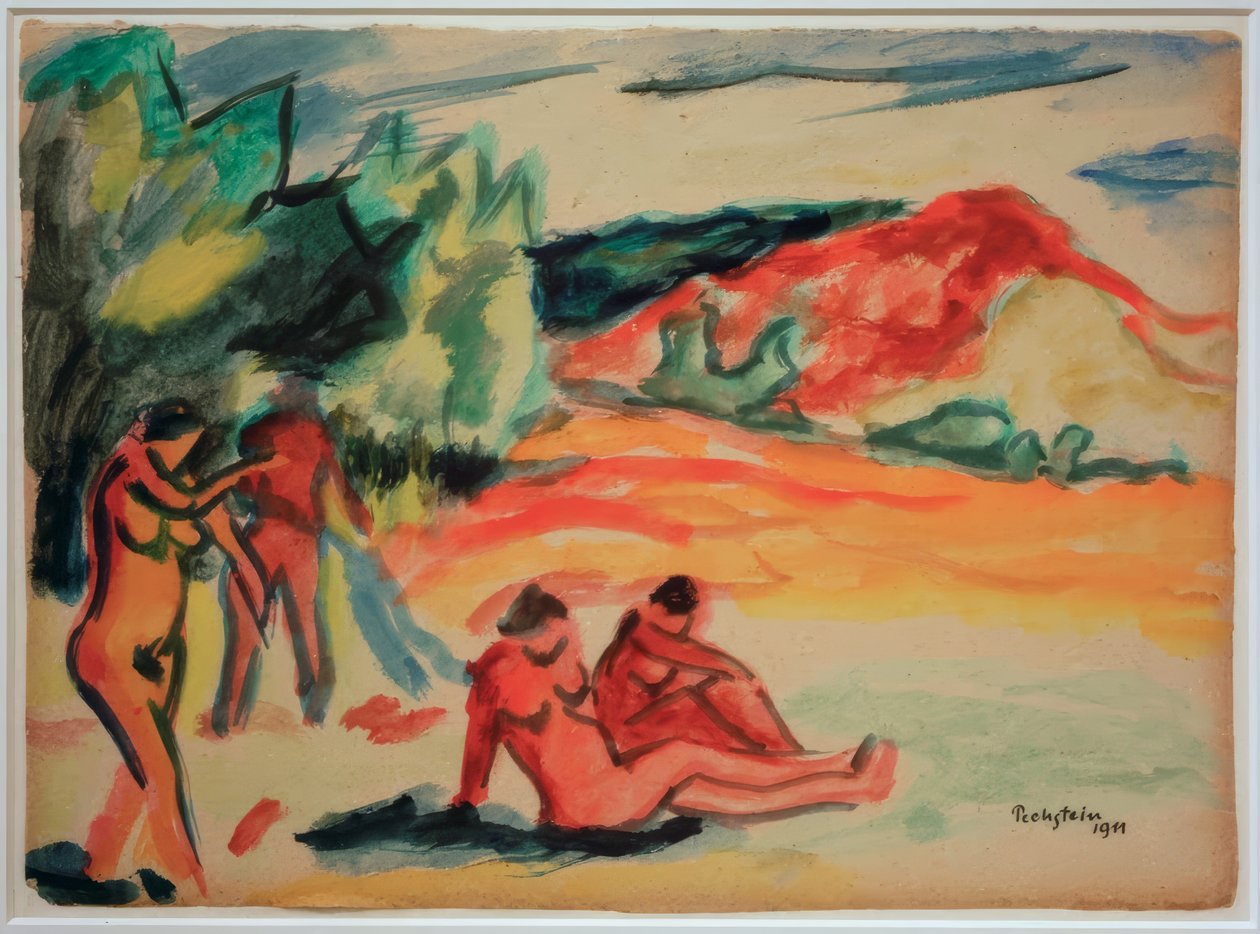 Banho de Max Pechstein