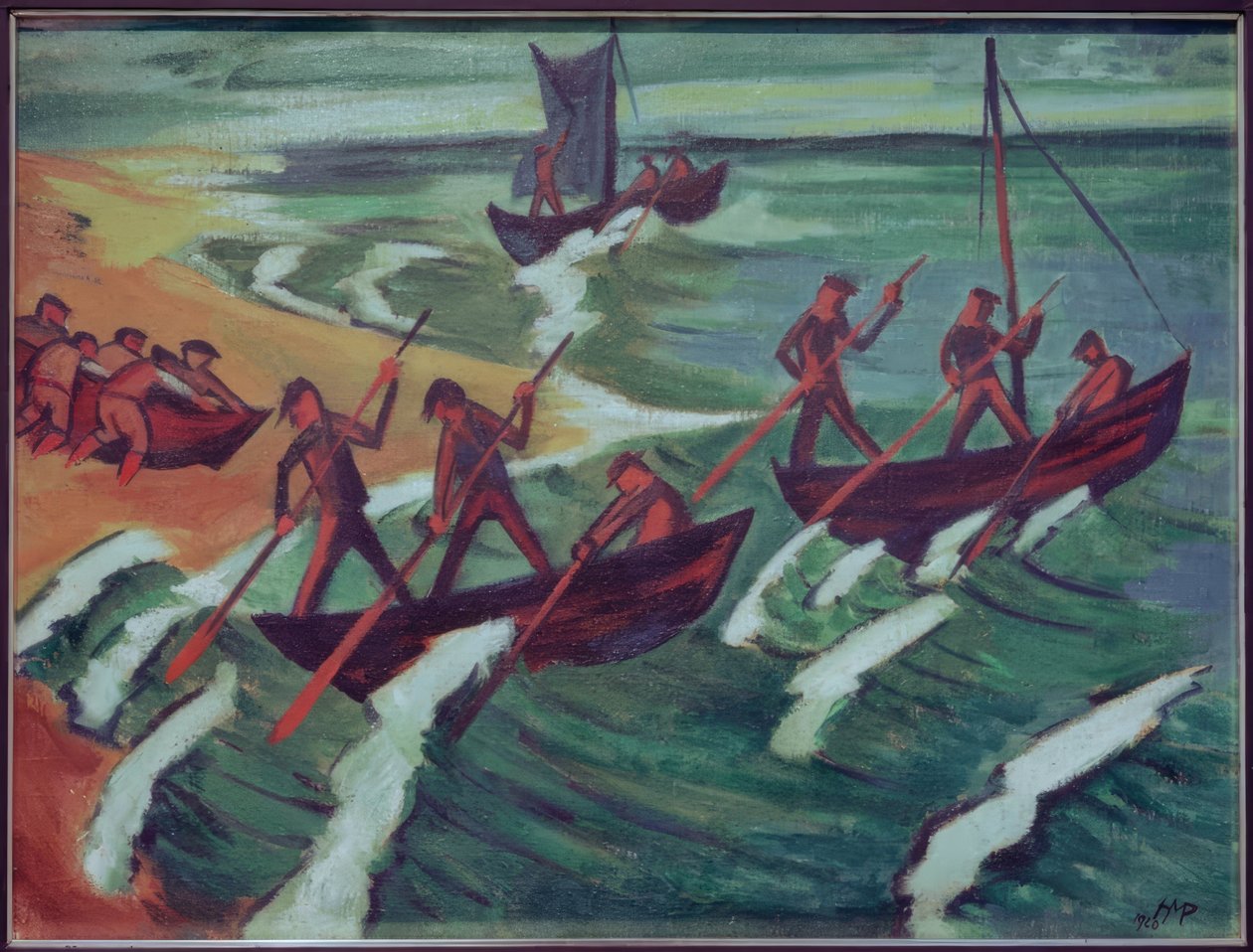 pescador de Max Pechstein