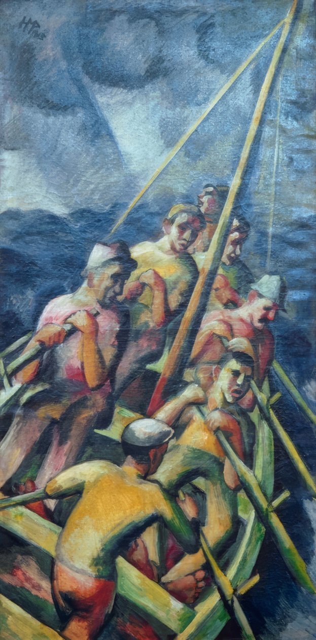 barco de pesca de Max Pechstein