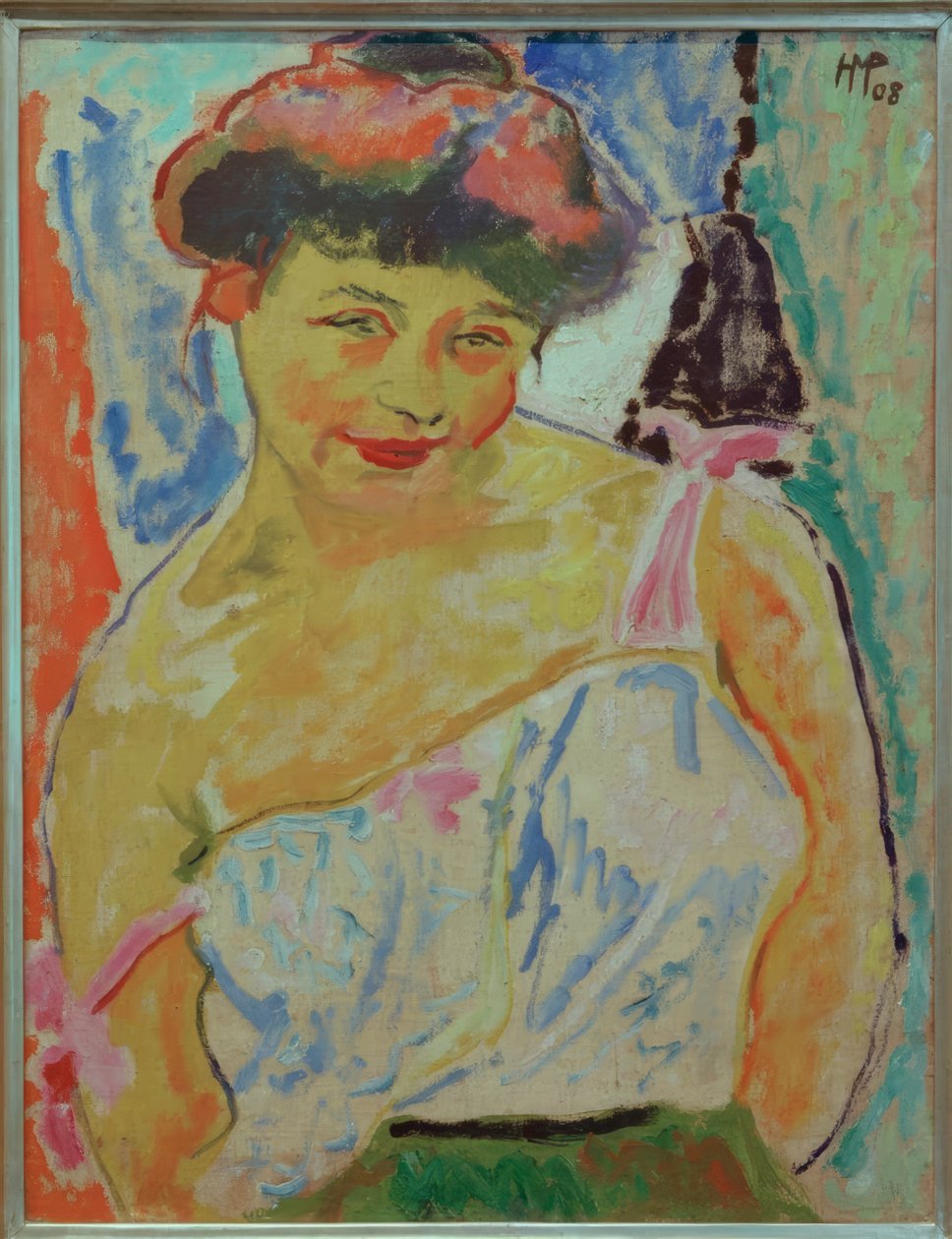 Jovem rapariga de Max Pechstein