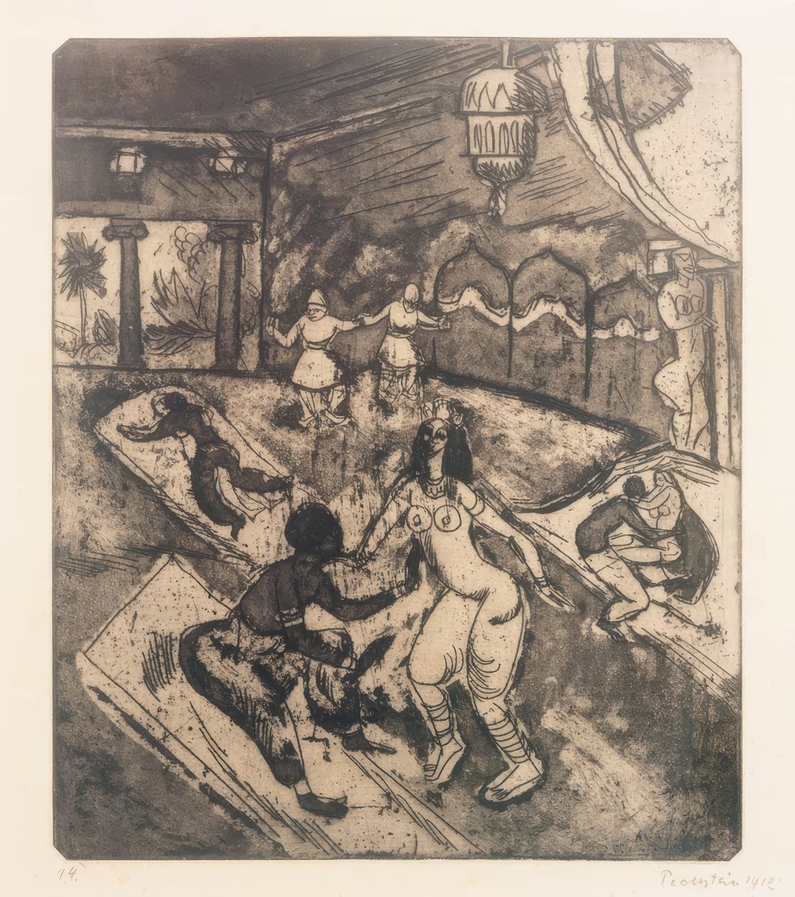 Ballet russo I de Max Pechstein