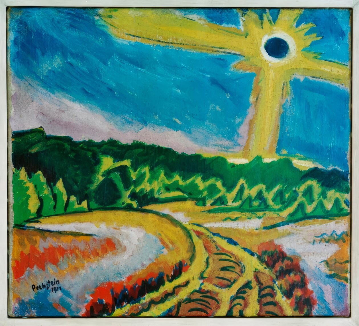 nascer do sol de Max Pechstein