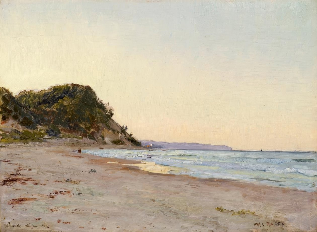 M.Rabes, Pela água (Baabe, Rügen) de Max Rabes