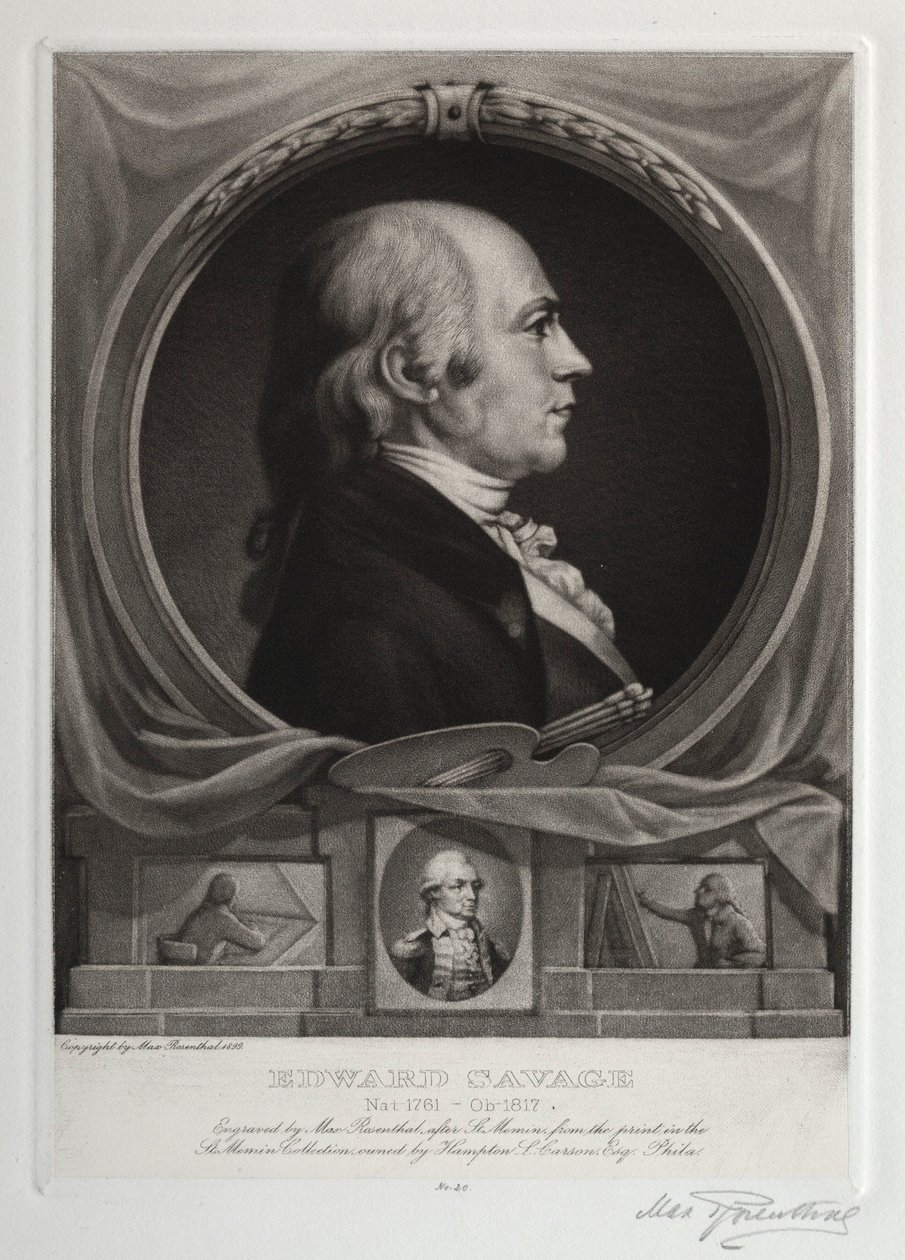 Edward Savage, 1899. de Max Rosenthal