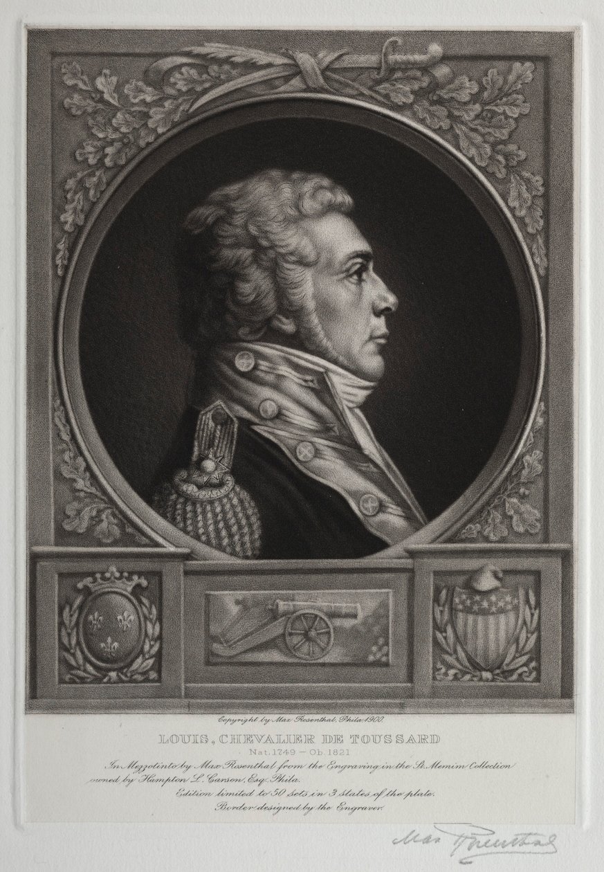Louis, Chevalier de Toussard, 1900. de Max Rosenthal