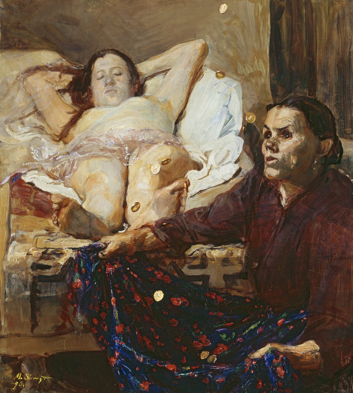 Danae de Max Slevogt