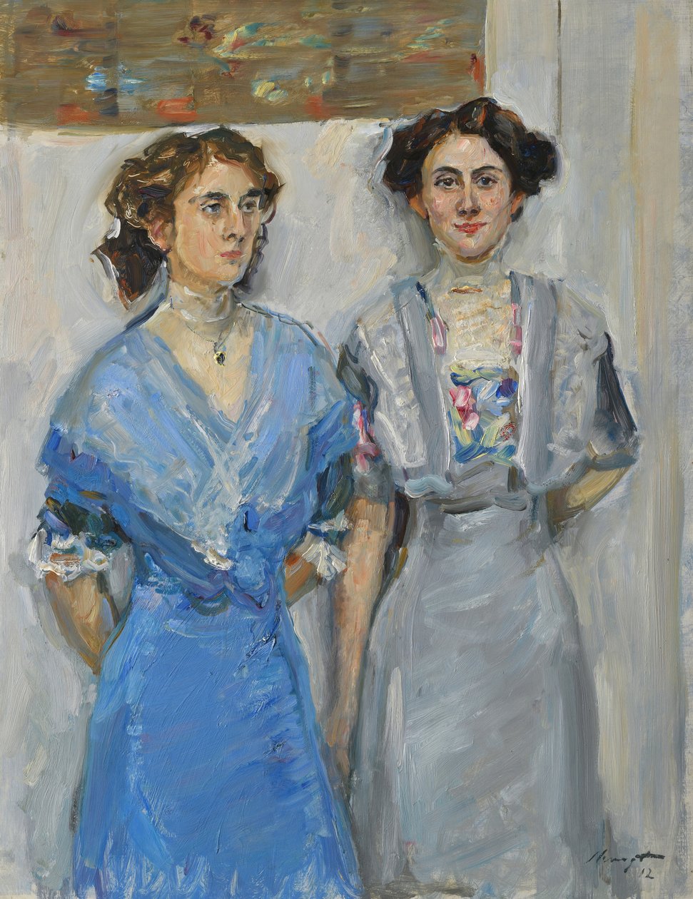 Eva e Dora Steinbart (Duas irmãs) de Max Slevogt