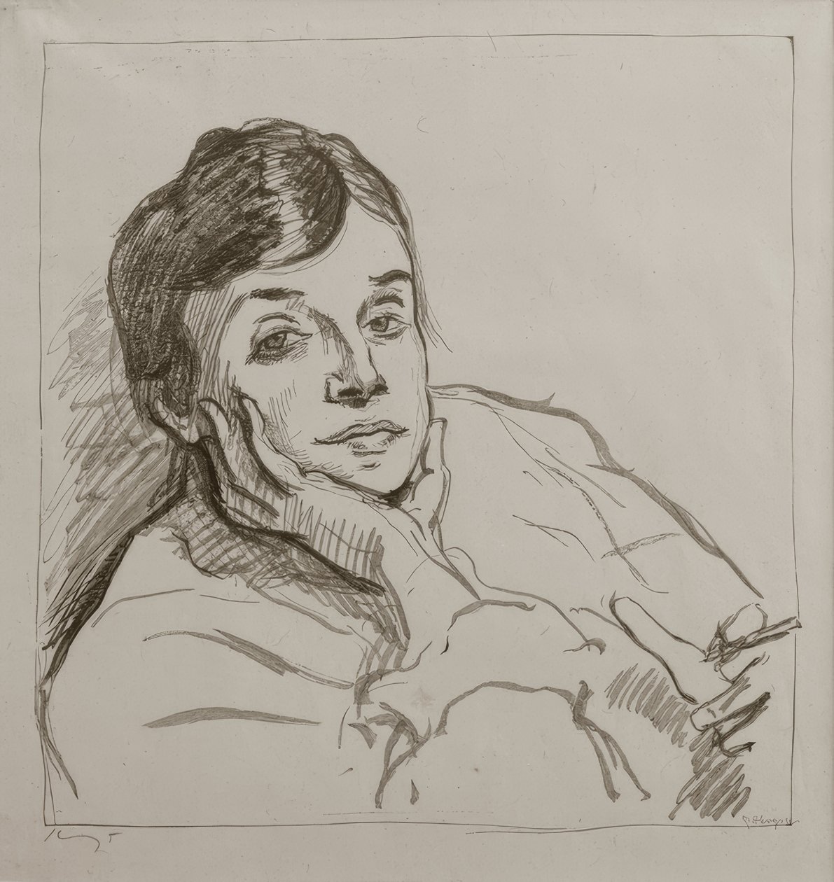 M. Slevogt, Nini Slevogt, esposa do artista de Max Slevogt
