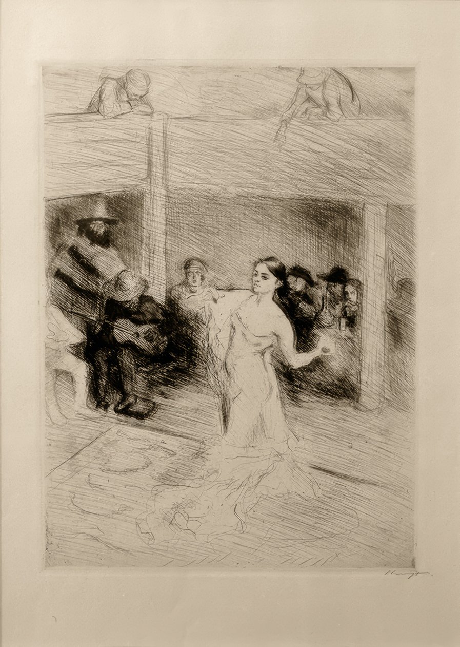 M. Slevogt, dançarina de Max Slevogt