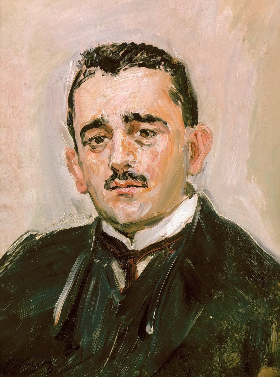 Retrato de Bruno Cassirer 1872-1941, 1911. de Max Slevogt