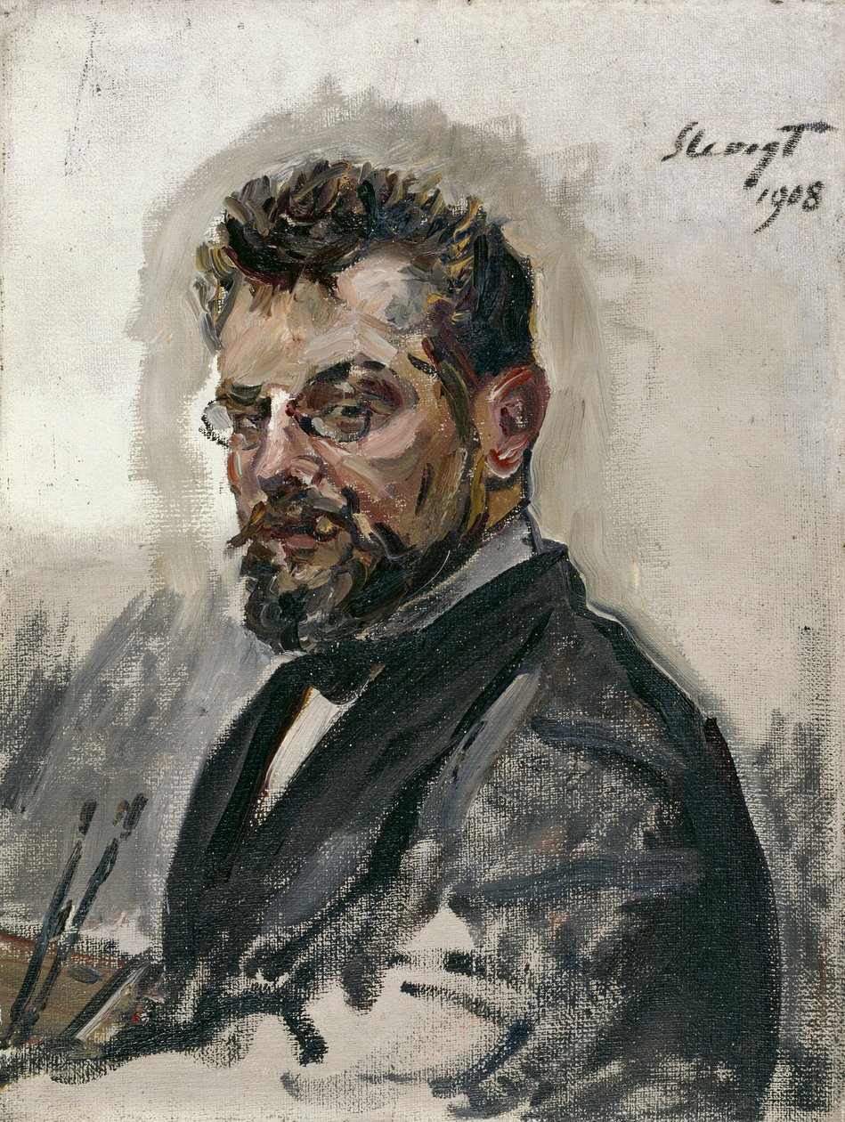 Autorretrato de Max Slevogt