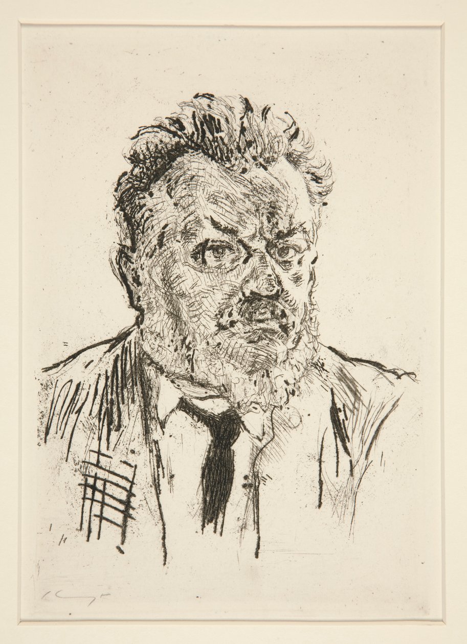 Auto-retrato de Max Slevogt
