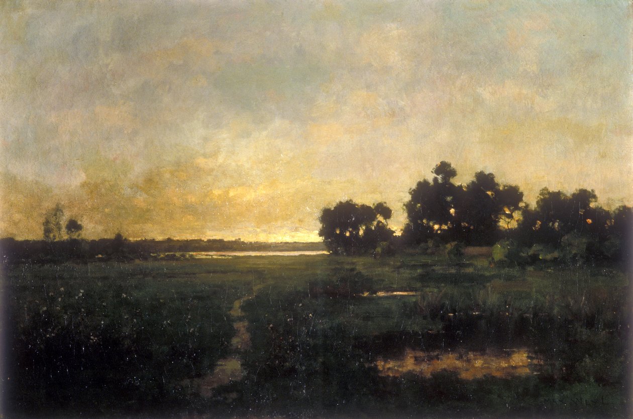 Potomac Flats (óleo sobre tela) de Max Weyl