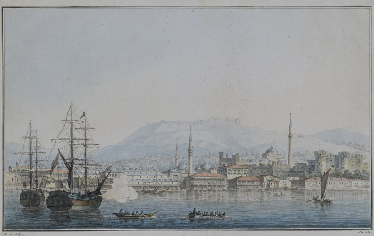 Smyrna, 1820 de Maxim Nikiphorovich Vorobyev