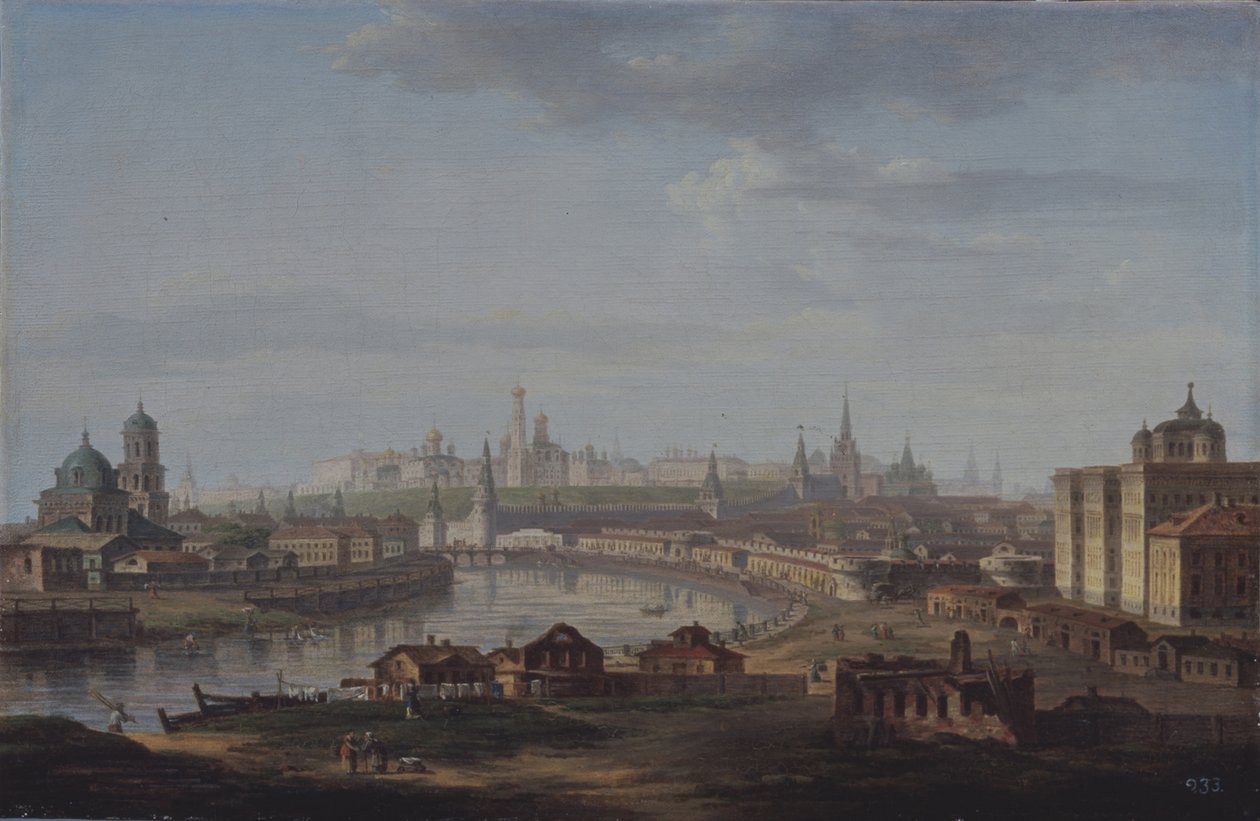 Vista de Moscou de Maxim Nikiphorovich Vorobyev