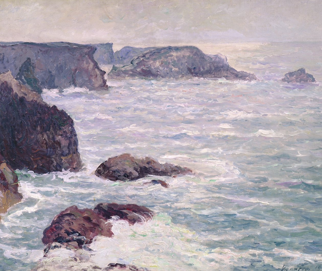 Goulphar sob o sol de Maxime Emile Louis Maufra