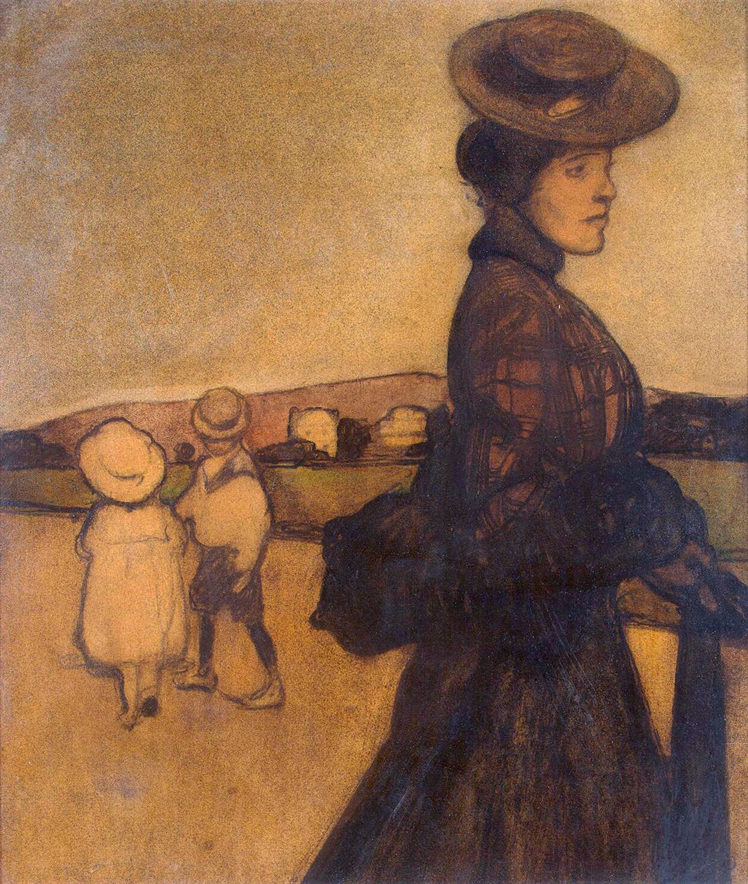 Governanta, c1901-1902. de Maxime Dethomas