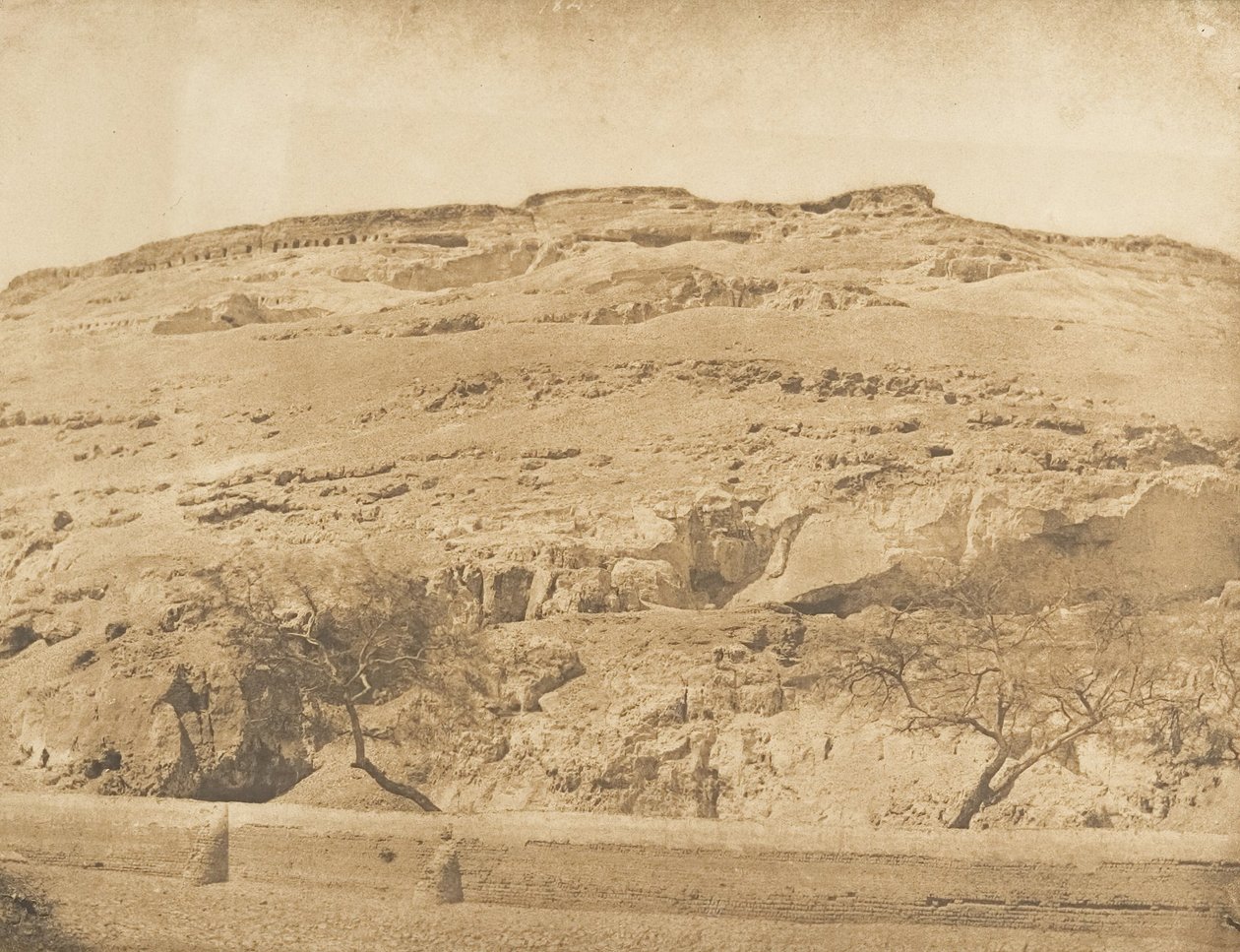 Ancient Necropolis of Lycopolis, Syout, 1849-50. de Maxime Du Camp