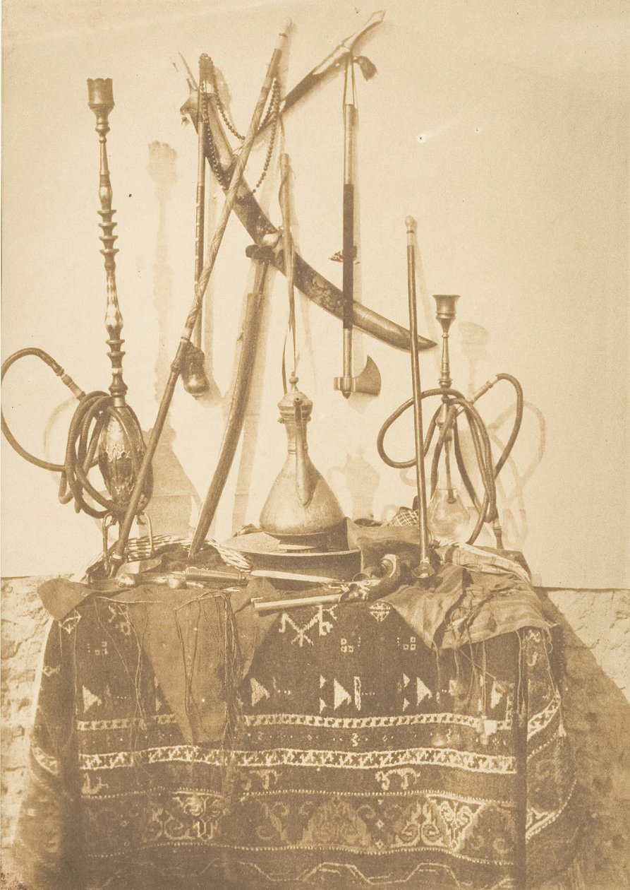 Armes et ustensiles du Kaire, Dezembro de 1849-Janeiro de 1850. de Maxime Du Camp