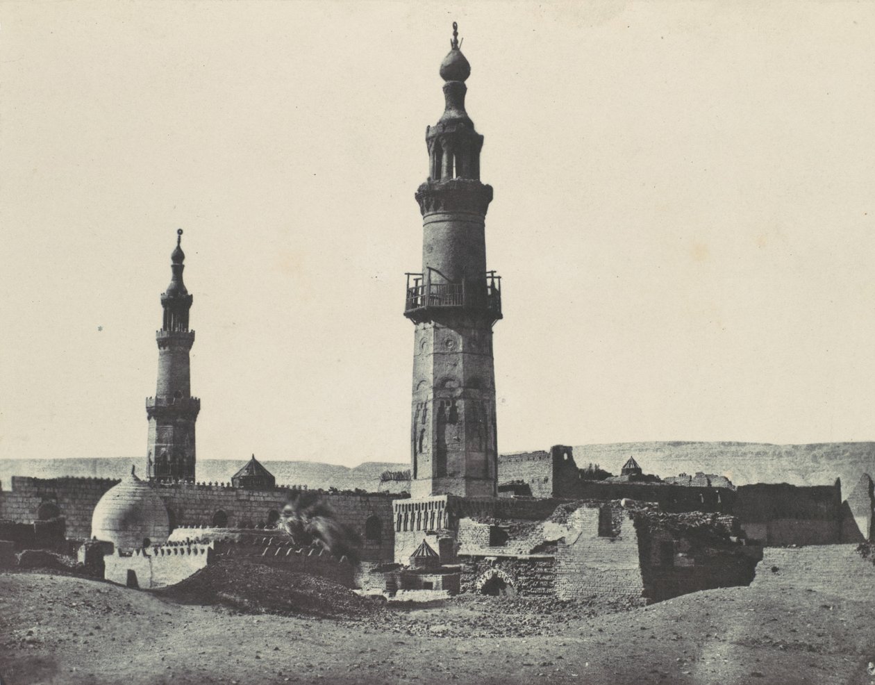 Alto Egipto. Girgeh. Mesquita de Aly-Bey, 1850. de Maxime Du Camp