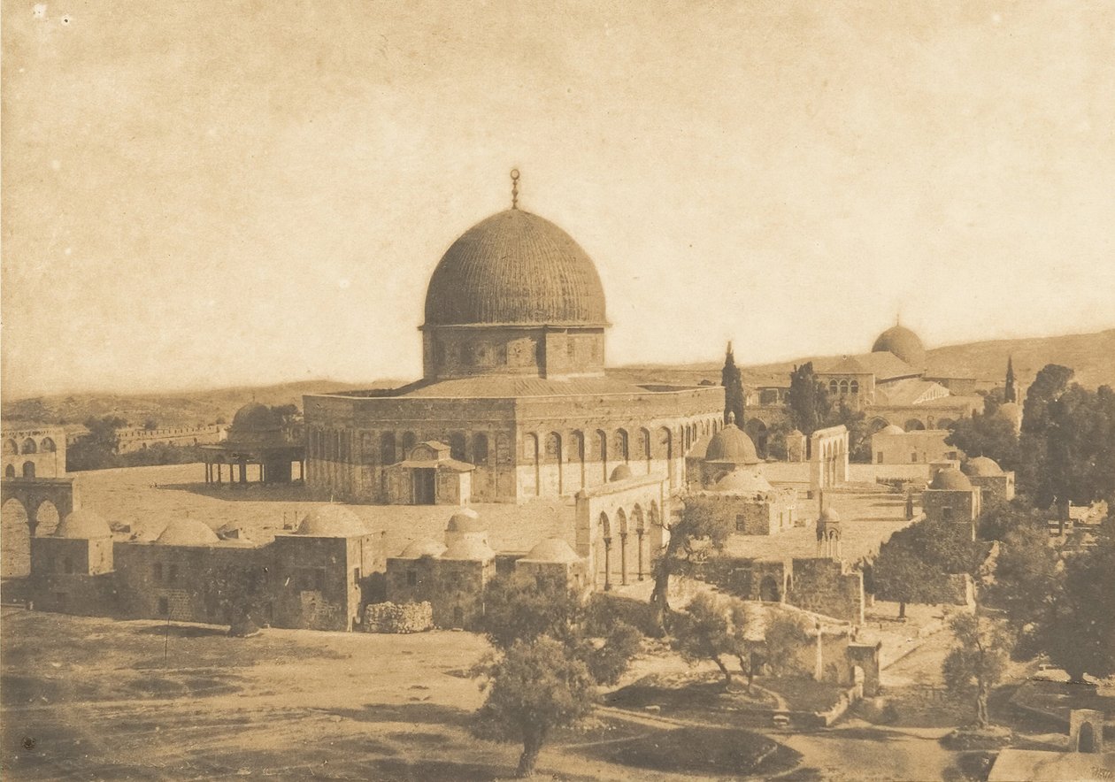 A Mesquita de Omar, Jerusalém, Agosto de 1850. de Maxime Du Camp