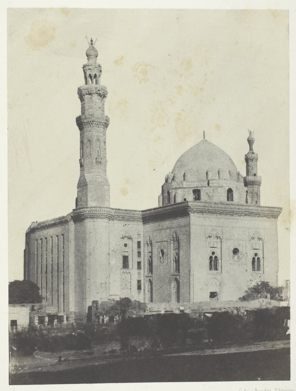 Mesquita do Sultão Haçan, Cairo de Maxime Du Camp