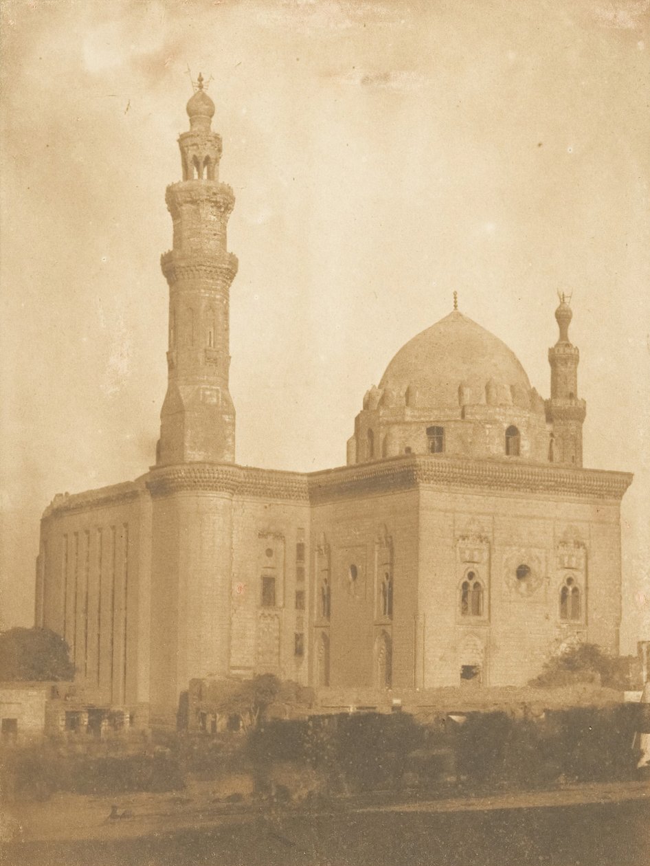 Mesquita do Sultão Haçan, Praça Roumelich, Kairo, 13 de dezembro de 1849. de Maxime Du Camp