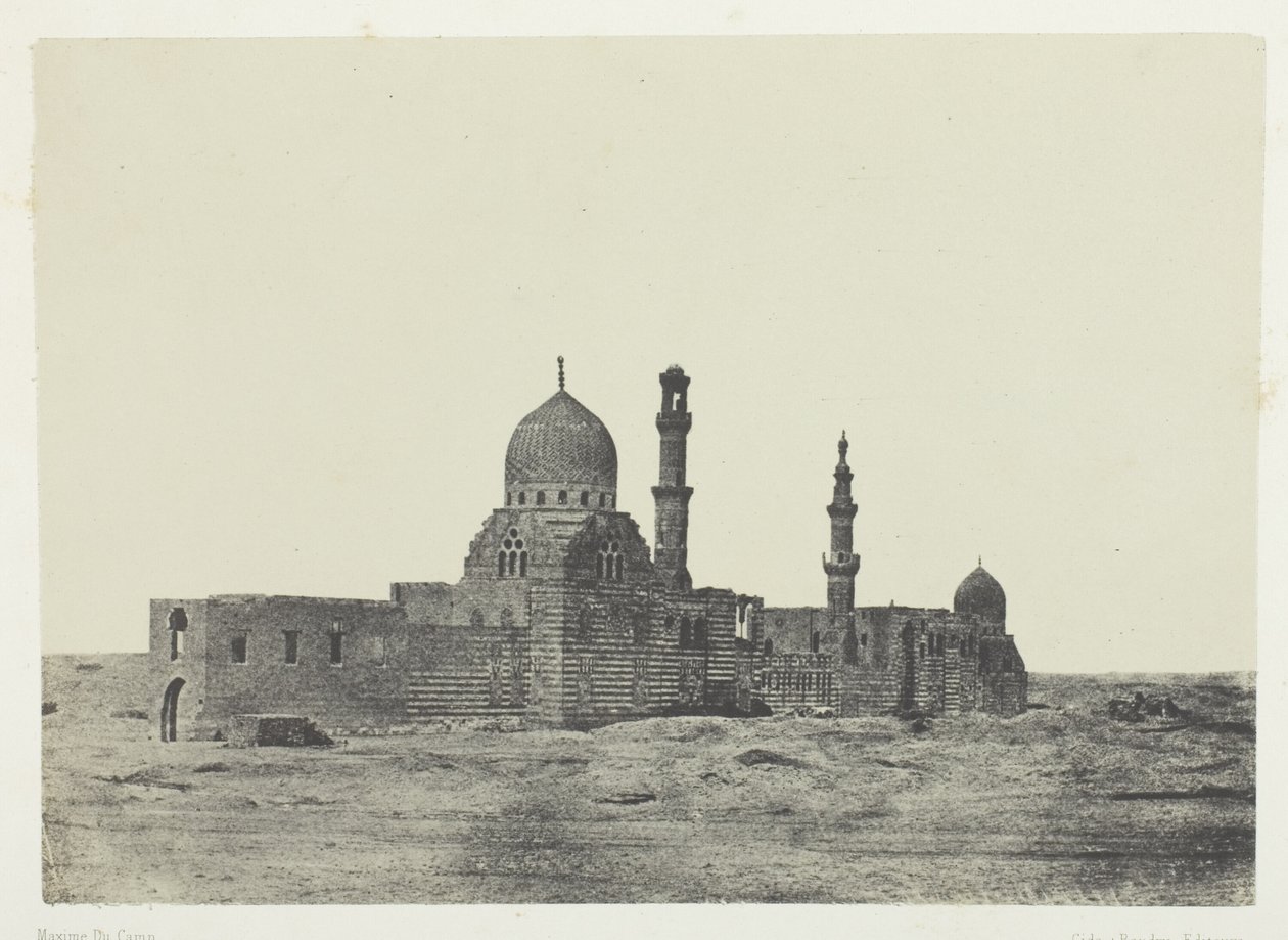 Mesquita e Tumba dos Ayoubites, Le Kaire de Maxime Du Camp