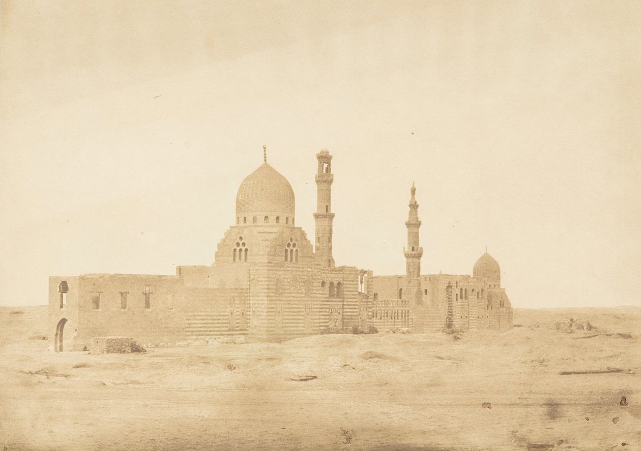 Mesquita e Tumba dos Ayoubitas, Kairo, Dezembro de 1849-Janeiro de 1850. de Maxime Du Camp
